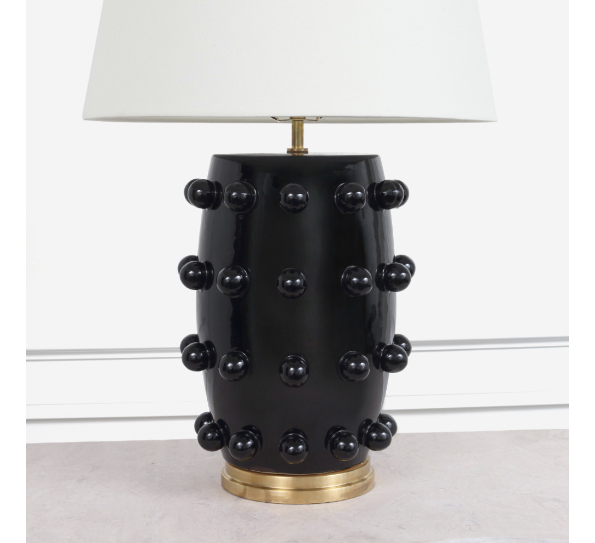 Настольная лампа LINDEN Black Andrew Martin, стоимость 153 600 руб.  Фотография 3